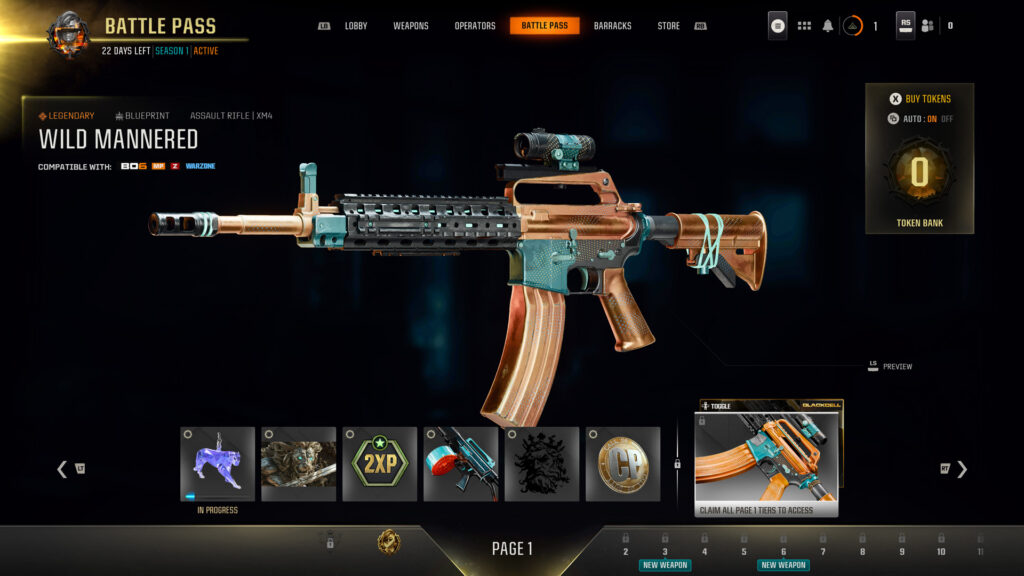 Battle Pass Arayüzü
