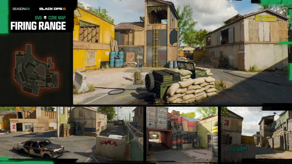 İkonik Firing Range Black Ops 6 Sezon 3