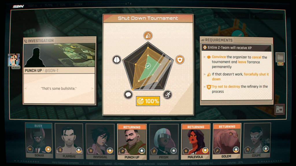 Dispatch Gameplay Screenshot
