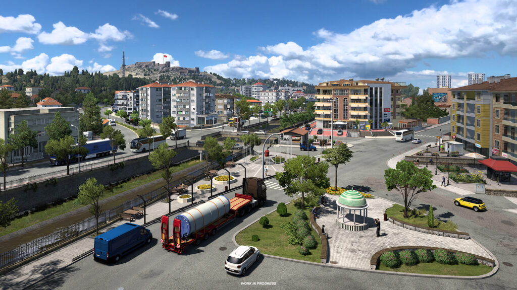 Euro Truck Simulator 2 Souls Of Anatolia şehir içi görüntüsü