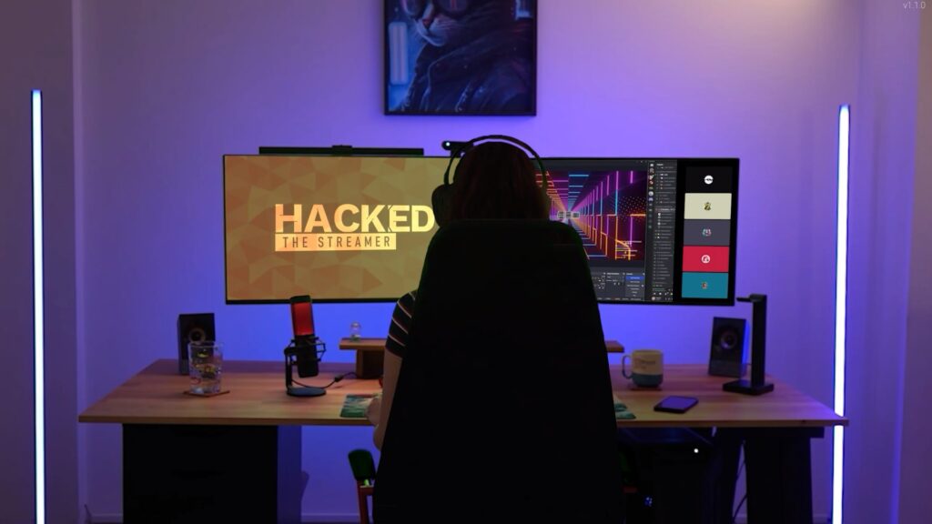 Hacked: The Streamer Ana Menü Görseli